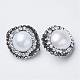 Round Shell Pearl Beads BSHE-L002-10-2
