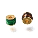 Messing Emaille-Perlen&nbsp;KK-G605-01G-2