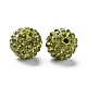 Perles de disco ball avec grade A strass RB-Q102-3-4