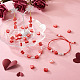 Cheriswelry perline di argilla polimerica fatte a mano a tema san valentino FIND-CW0001-25-8