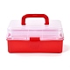 Rechteckige tragbare Aufbewahrungsbox aus PP-Kunststoff CON-D007-01D-1