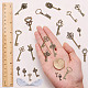 Sunnyclue scheletro chiave e braccialetto con ali fai da te kit per fare DIY-SC0017-43-3