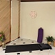 レーザーカットされた木製の壁の彫刻  トーラスウォールアート  家の装飾の瞑想のシンボル  フラワーオブライフ  バリーウッド  31x0.6cm WOOD-WH0101-003-6