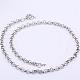 Изысканная латунных Роло ожерелья цепи NJEW-EE0002-03-002P-1