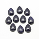 Cabuchones goldstone azules sintético G-R417-18x25-34-1