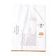 Rectángulo con bolsas de papel para hornear con patrón de pan CARB-K0001-01B-3