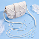 PandaHall Elite 1Pc Acrylic Imitation Pearl Bead Chain Bag Handle FIND-PH0009-62A-5