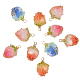 Handgefertigte getrocknete Blumenanhänger von sunnyclue KY-SC0001-34-1