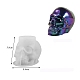 Хэллоуин череп diy украшение дисплея силиконовая форма PW-WG82906-01-1