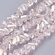 Chapelets de perles en verre électroplaqué EGLA-J145-4mm-AB02-1