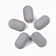 Perlas corrugadas de acrílico estilo caucho OACR-T014-18A-02-1
