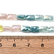 Chapelets de perles en verre électroplaqué&nbsp;EGLA-D300-05-15-4
