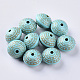 Perles acryliques plaquées OACR-S029-097-1