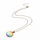 Regenbogen-Pride-Halskette NJEW-F290-01B-2