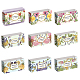 Pandahall elite 90 pz 9 etichette di carta sapone rettangolo stile DIY-PH0006-90B-7