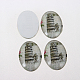 Cabuchones ovales de vidrio foto X-GGLA-N003-18x25-F19-2