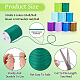Cordon de polyester ciré&nbsp;YC-TA0001-02A-4