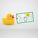 CREATCABIN 50Pcs Duck Theme Paper Card AJEW-CN0001-98I-6