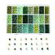 288g 24 colores cuentas de semillas de vidrio SEED-JQ0005-01D-4mm-1