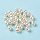 Perle coltivate d'acqua dolce perla naturale PEAR-E020-09-2