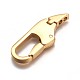 304 Stainless Steel Keychain Clasp Findings STAS-P229-010G-2