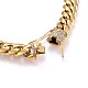 304 Stainless Steel Curb Chain Necklaces NJEW-H493-15G-B-3