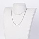 Electroplate Stainless Steel Ball Chain Necklaces X-NJEW-JN01790-02-2