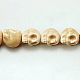 Abalorios de la porcelana hecha a mano hilos PORC-A057-18x15-10-1