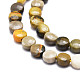 Brins de perles de jaspe bourdon naturel G-E569-G01-3