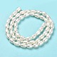 Natural Cultured Freshwater Pearl Beads Strands PEAR-E016-150-3