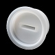 Полосатая круглая чашка для свечи с крышкой DIY-G094-06A-9