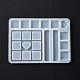 DIY Square Love Multi-grid Photo Frame Silicone Molds DIY-G067-04-2