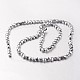 Electroplate Non-magnetic Synthetic Hematite Bead Strands G-F300-33B-01-2