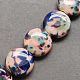 Handmade Porcelain Beads X-PORC-Q218-21x20mm-1-2