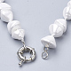 Shell collane di perle perline NJEW-Q310-26-3