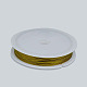 Accessoires de fil de bricolage bijoux avec couleur fil de queue de tigre TWIR-O001-0.38mm-04-2