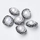 Round Shell Pearl Beads BSHE-L002-10-3
