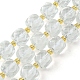 Chapelets de perles en cristal de quartz naturel G-Q010-A27-01-1