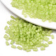 2-Hole Baking Paint Glass Seed Beads X-SEED-S031-M-SH1204FR-1