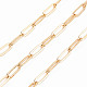 Brass Paperclip Chains CHC-S012-104-1
