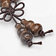 5-Loop Wrap Style Buddhist Jewelry BJEW-S125-17-2