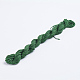 ナイロン糸  作るカスタム織りブレスレットのためのナイロン製のアクセサリーコード  濃い緑  2mm  約13.12ヤード（12m）/バンドル  10のバンドル/袋  約131.23ヤード（120m）/バッグ NWIR-R002-2mm-14-2