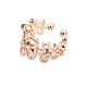 Boucles d'oreilles en alliage de manchette&nbsp;WG0684F-01-2