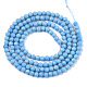 Chapelets de perles en turquoise synthétique G-R462-005-2