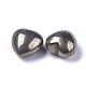 Natural Pyrite Heart Love Stone G-F659-B28-2