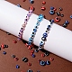 297Pcs 5 Sizes Round Evil Eye Resin Beads RESI-SZ0001-40-5