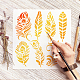 PET Hollow Out Drawing Painting Stencils DIY-WH0391-0116-7