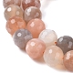 Natural Multi-Moonstone Beads Strands G-E561-26-10mm-3