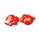 Cabujones navideños de resina opaca RESI-K019-35-3