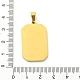 Ионное покрытие (ip) подвески из нержавеющей стали 304 STAS-C101-08G-05-3